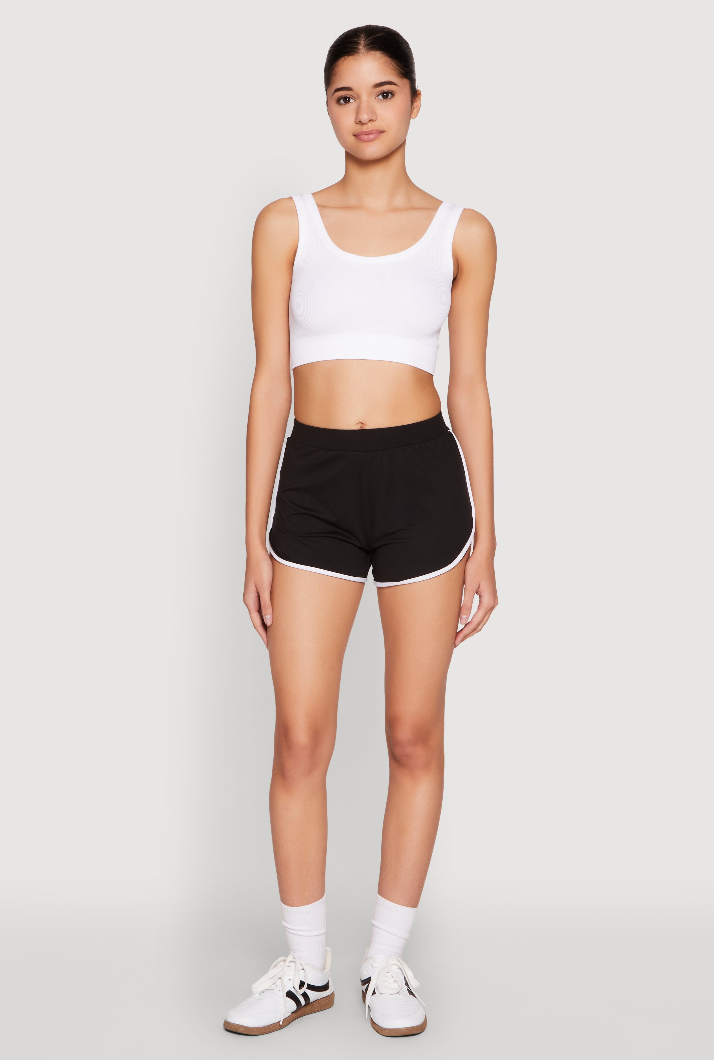 Soft Knit Dolphin Shorts